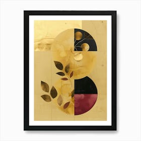 'Gold Leaf' 1 Art Print