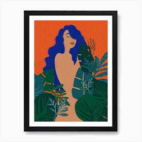 Naturist Tan Art Print