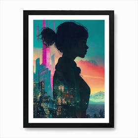 Cityscape 3 Art Print