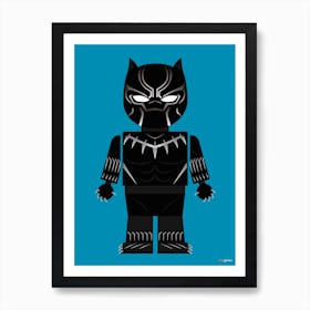 Toy Black Panther Art Print