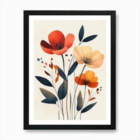 Poppies 74 Art Print