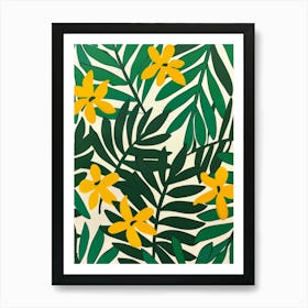 Yellow Flowers 11 Art Print