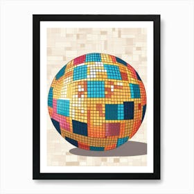 Disco Ball 24 Art Print