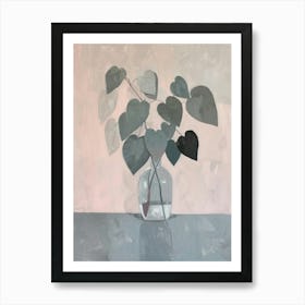 A World Of Flowers Bleeding Heart 4 Painting Art Print