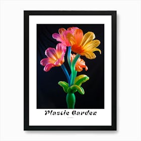 Bright Inflatable Flowers Poster Gaillardia 3 Art Print