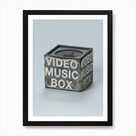 Video Music Box Art Print