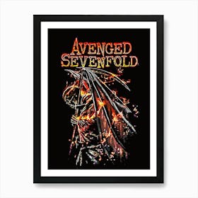 Avenged Sevenfold 4 Art Print