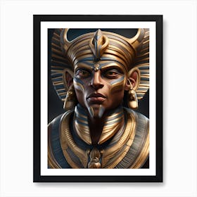 Egyptian Pharaoh Art Print