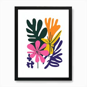 Tropical Leaves Art Print