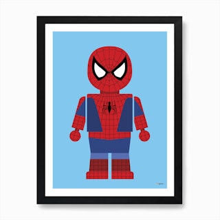 Toy Spider Man Art Print