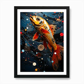 Koi Fish Art Print