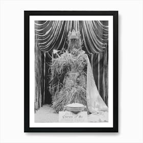 Symbol Of Rice, National Rice Festival, Crowley, Louisiana, Display Window By Russell Lee Art Print