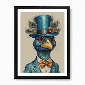 Peacock 26 Art Print