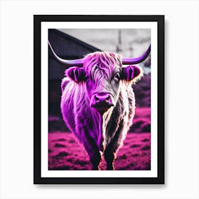 Highland Cow 18 Art Print