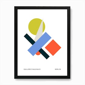 Bauhaus Exhibition Poster 2 Art Print