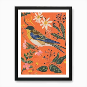 Spring Birds Swallow 3 Art Print