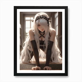 2B Nier Automata Art Print