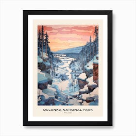 Oulanka National Park Finland 3 Poster Art Print