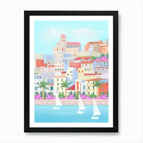 Ibiza Art Print