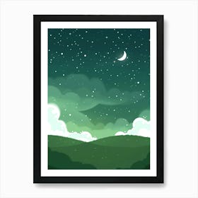 Night Sky 1 Art Print