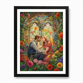 Beautiful Day In The Garden Art Print