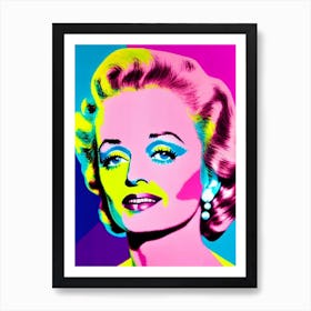 Bette Davis Pop Movies Art Movies Art Print