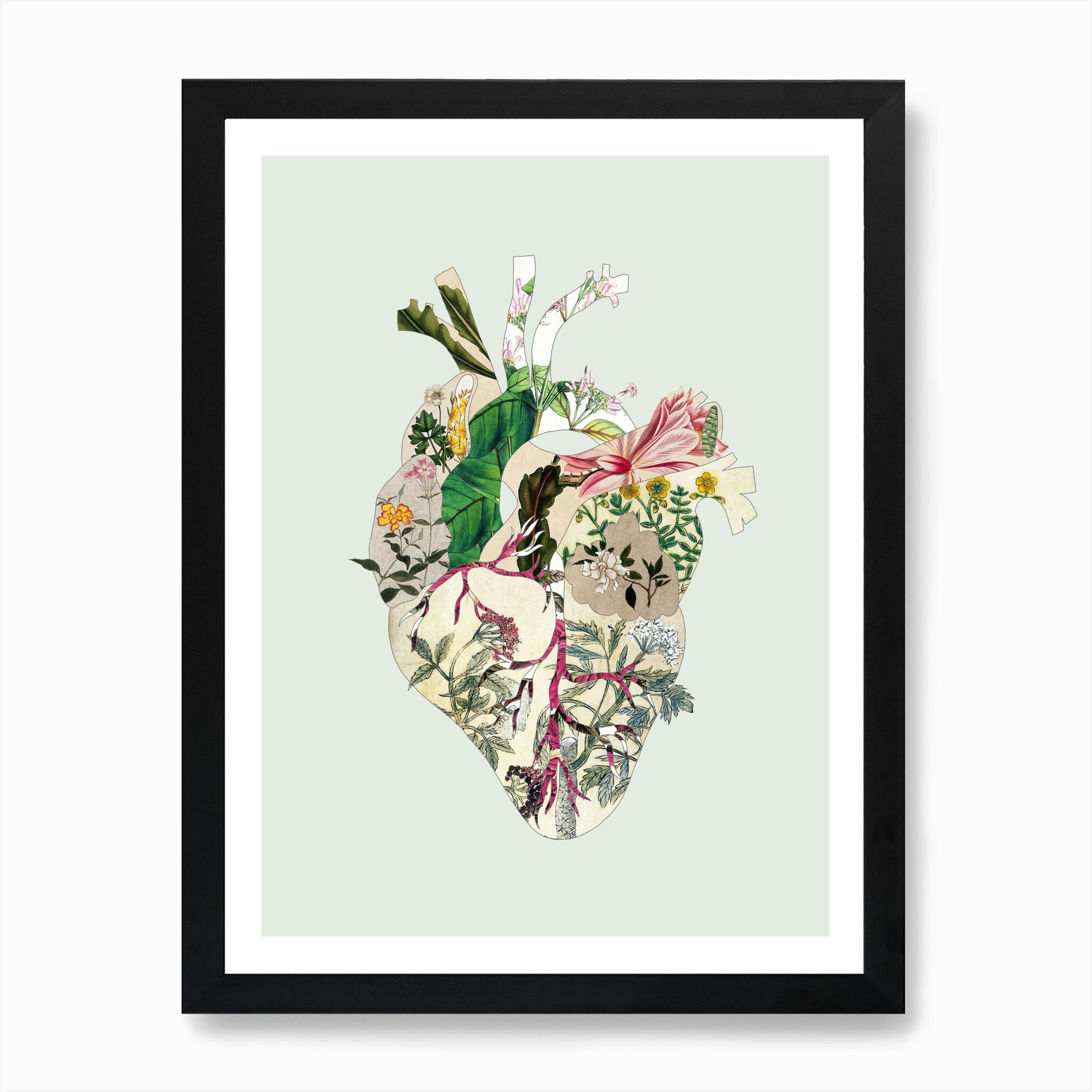 HEART TREE CANVAS PRINT PICTURE WALL ART FREE FAST POSTAGE VARIETY OF SIZES