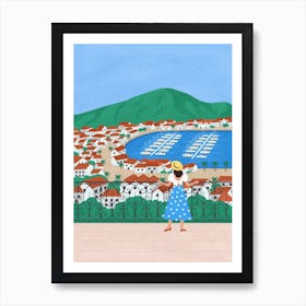 Cesme Bay Turkey Art Print