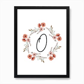 Wild Flower O Art Print