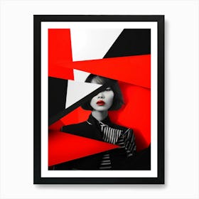 Portrait Of A Woman 2 Art Print