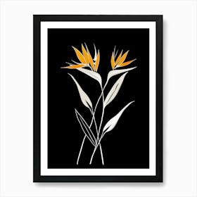 Bird Of Paradise 65 Art Print