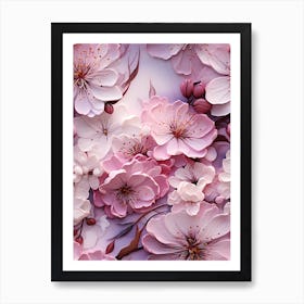 Beautiful Sakura Cherry Blossom 8 Art Print