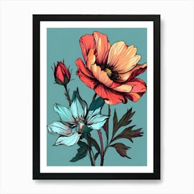 Poppies 42 Art Print