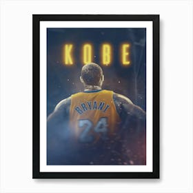 Bryan Kobe Art Print