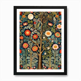 William Morris Tree Of Life 31 Art Print