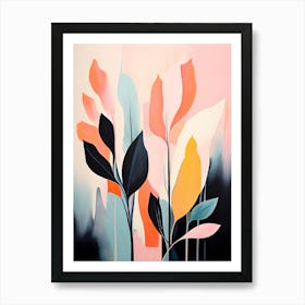 Abstract Leaves 27 Art Print