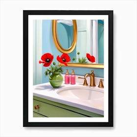 Bathroom Decor Art Print