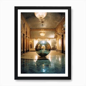 Fantasy Room And A Disco Ball 3 Art Print