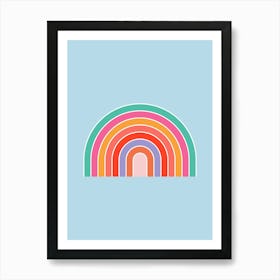 Colorful Rainbow 1 Art Print