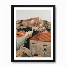 Dubrovnik Apartments Art Print