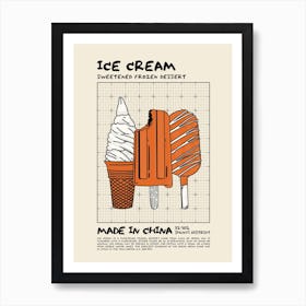 Ice Cream Art Print