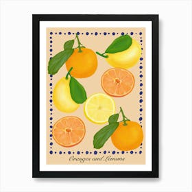 Oranges and lemons Póster