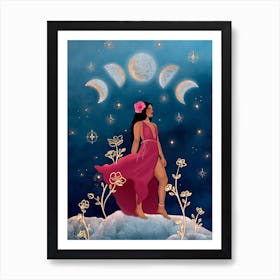 Divine Woman Art Print