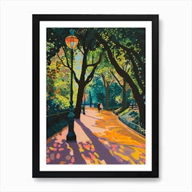 Hyde Park London Parks Garden 2 Painting Art Print