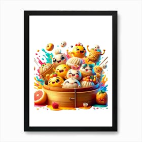 Chinese Food Art Print