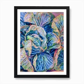 Cabbage 2 Classic vegetable Art Print