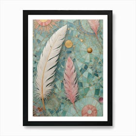 Dream Feathers Art Print