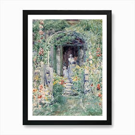 The Garden In Its Glory, Frederick Childe Hassam Art Print