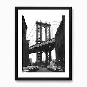 Manhattan Bridge New York Art Print