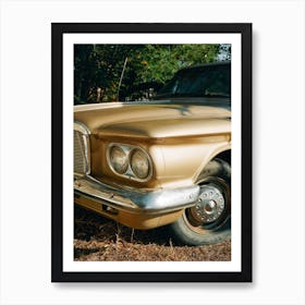 Marfa Ride IX on Film Art Print